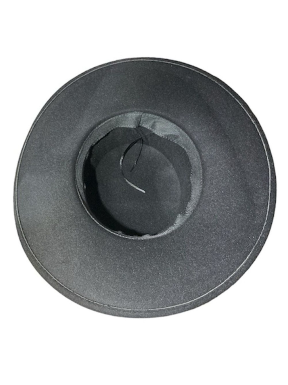 Felt Boho Cowgirl Hat  Black or Green Size 7 to 7 1/8 Fedora Ranchwear Brand New - Picture 8 of 14